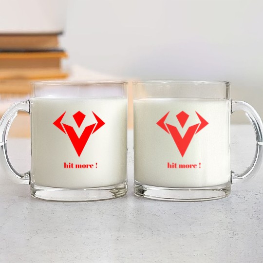 Gym design Glass Mugs