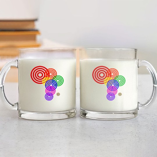 African vibe v1 Glass Mugs