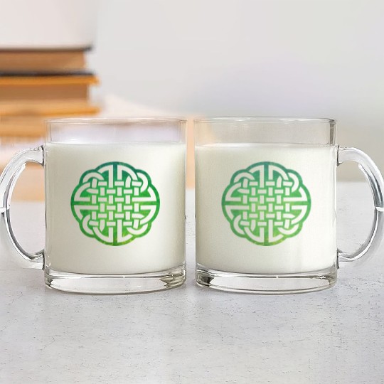 Celtic Knot Glass Mugs