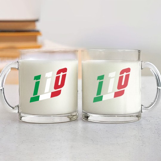 110 italia italy Glass Mugs