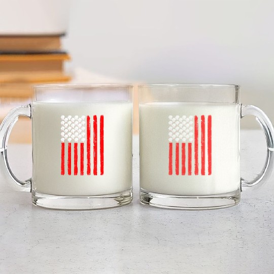 4th Of July Boxing Lover Glass Mugs