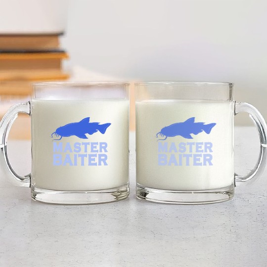 Master Baiter - Wels Catfish Hunter Glass Mugs