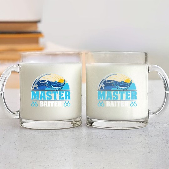 Master Baiter - Wels Catfish Hunter Glass Mugs