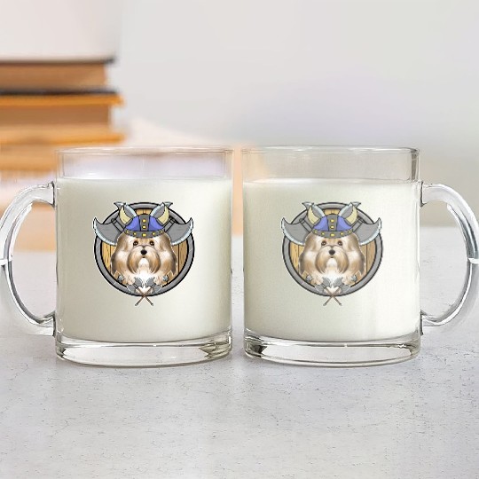 Havanese I Valhalla I Viking Glass Mugs