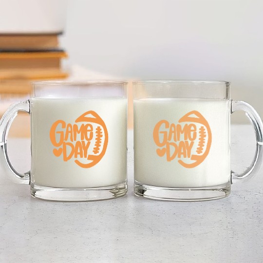 game day football Glass Mugs