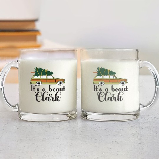 It's A Beaut Clark Griswold Family Christmas Glass Mugs