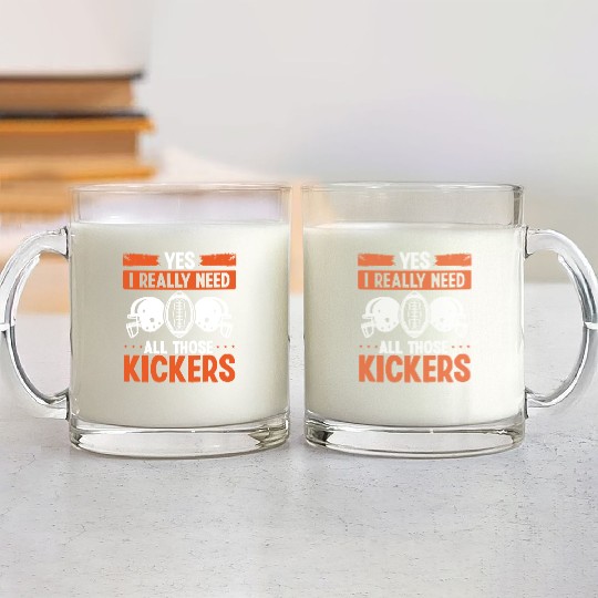 Fantasy Football Player I need all these Kickers Glass Mugs
