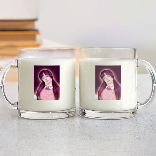 Yeji Itzy Draculaura Monster High Glass Mugs