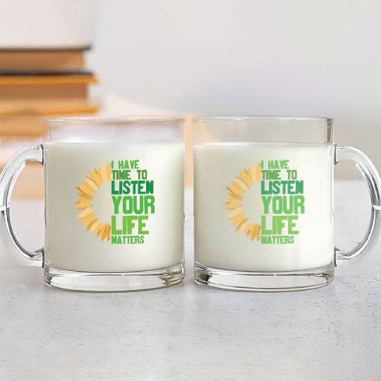 You Matter Motivational Sayings Glass Mugs
