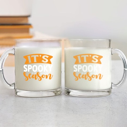 It's Spooky Season Glass Mugs