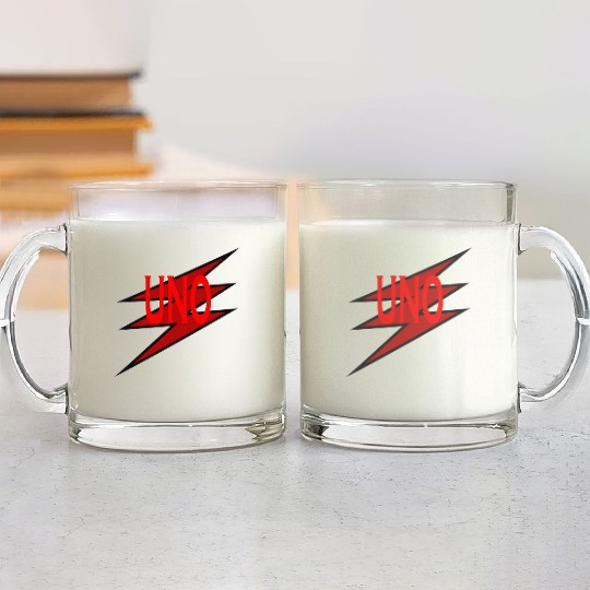 uno Glass Mugs