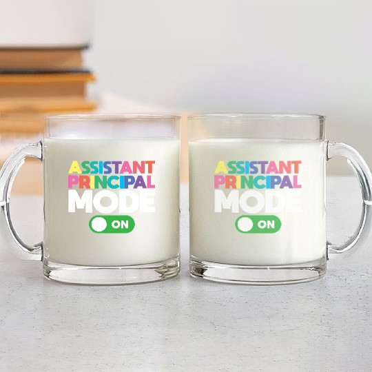 Assistant Principal Glass Mugs