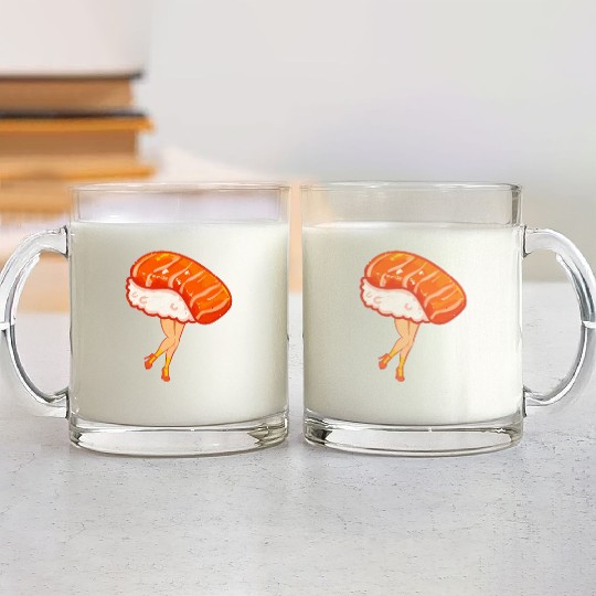 Sushi Glass Mugs