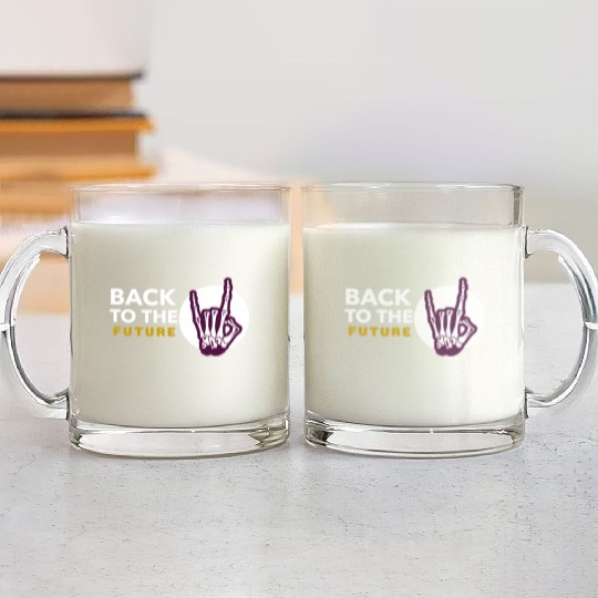 Back to the future Glass Mugs