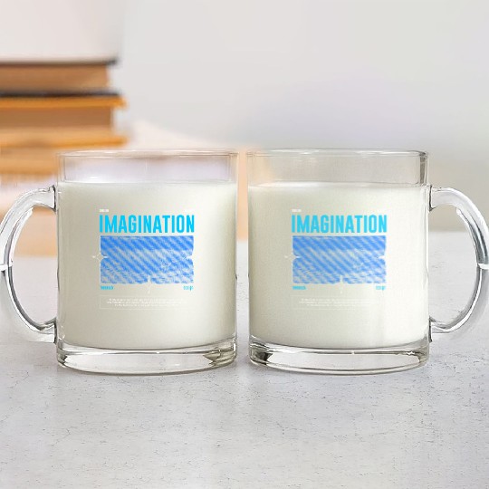 Imagination Streetwear Glass Mugs