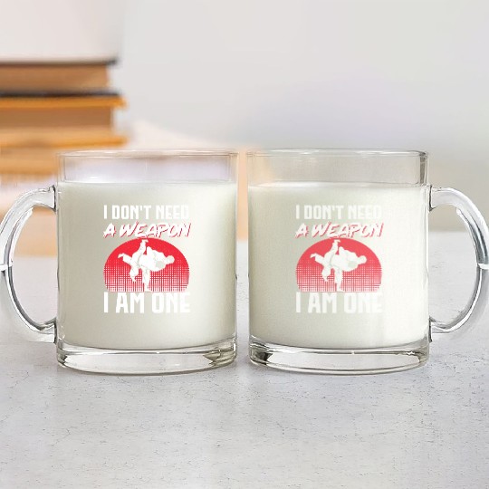 Brazilian Jiu Jitsu MMA Bjj Hugger Glass Mugs