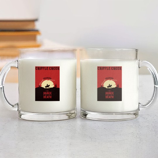 Cripple Creek Colorado wild west town Glass Mugs