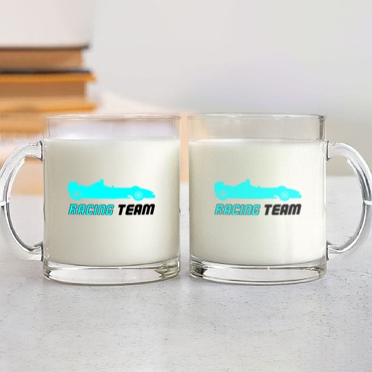 Racing Team Glass Mugs