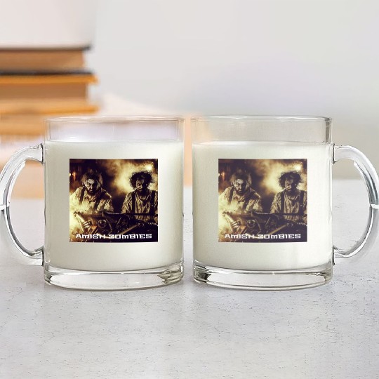 AMISH ZOMBIES #1 Glass Mugs