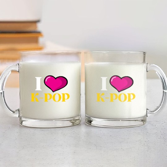 K-Pop K-drama Korean Music KPop Kdrama Gift Glass Mugs