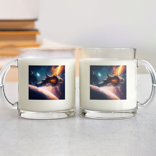 mars Glass Mugs