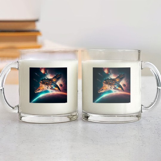 mars Glass Mugs