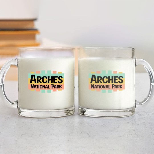 Arches National Park 1 Glass Mugs