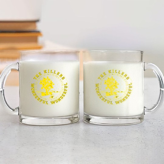 Official The ers Yellow Black Desert Glass Mugs