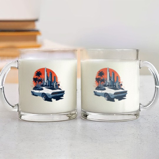 Hydro car Glass Mugs