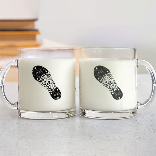Tap Dancer Tap Dancing Shoes Tap Dance Teacher Glass Mugs