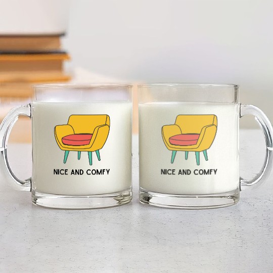 NICE AND COMFY Glass Mugs