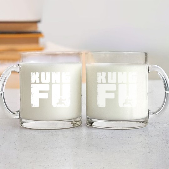 Vintage Kung Fu | Kung Fu Martial Art Glass Mugs