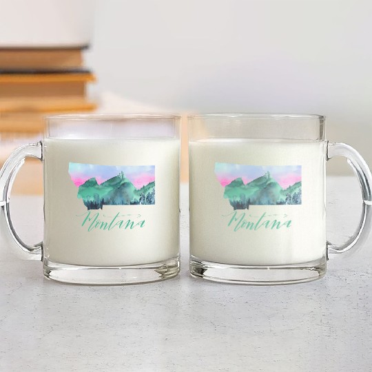 Wildflower Paper Company Glass Mugs