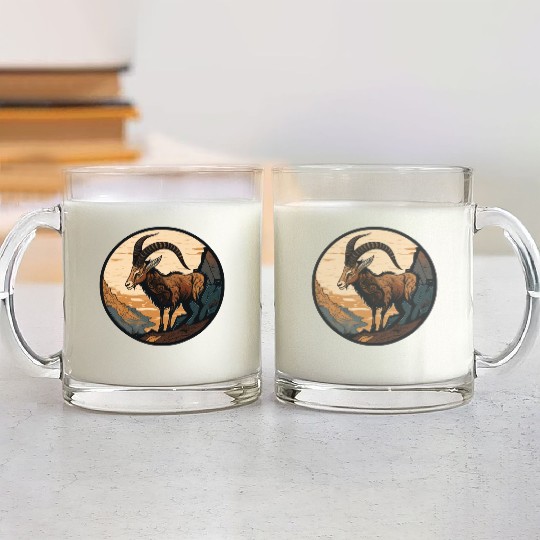Capricorn Glass Mugs
