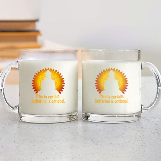 Buddha Yoga Mandala Meditation Buddhism Namaste Glass Mugs