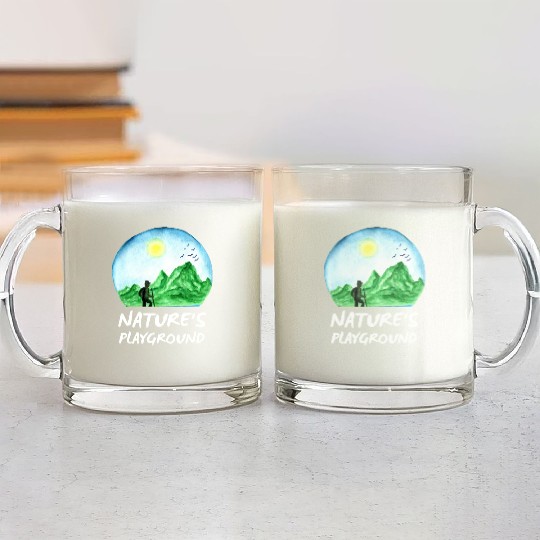 Nature's Playground Glass Mugs