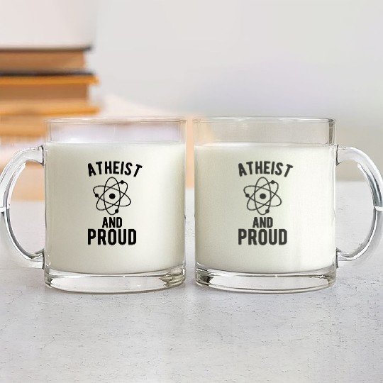 Atheist Atheism Anti Religion Securalism God Sucks Glass Mugs