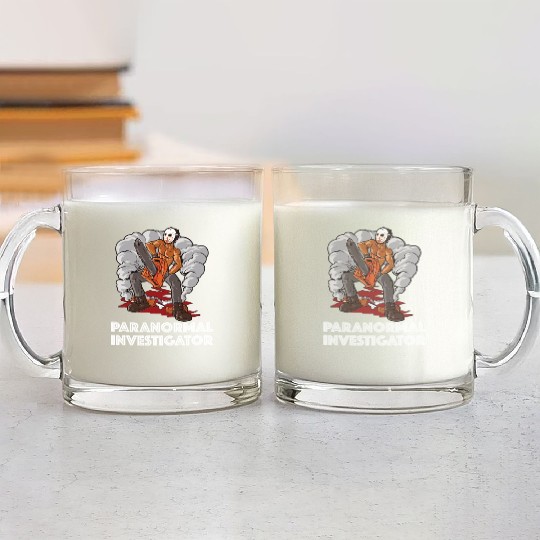 Ghost Hunting Paranormal Investigator Glass Mugs
