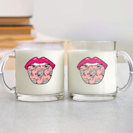 Goat Tongue Glass Mugs