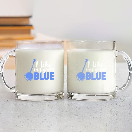 I Like My Grass Blue, Banjo Glass Mugs