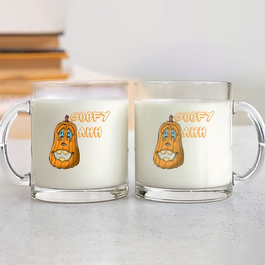 Goofy Ahh Glass Mugs
