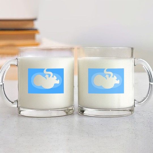 Baby Ultrasound Medical Doctor Glass Mugs