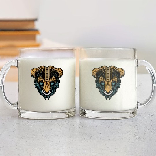 stunning Buffalo Glass Mugs
