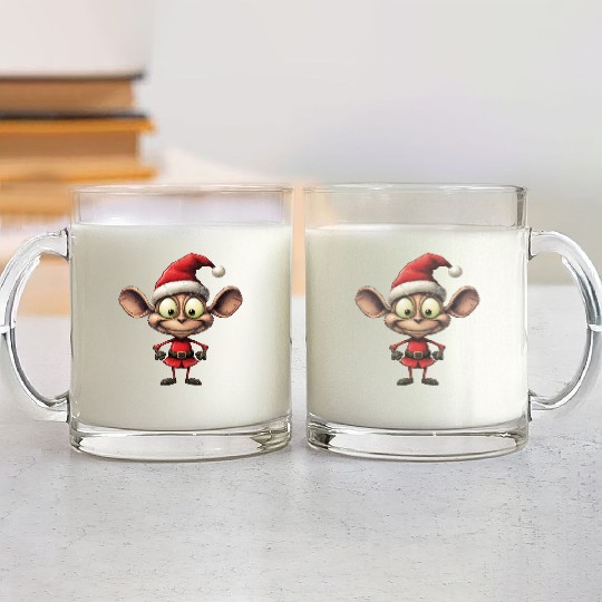 Ant Christmas Glass Mugs