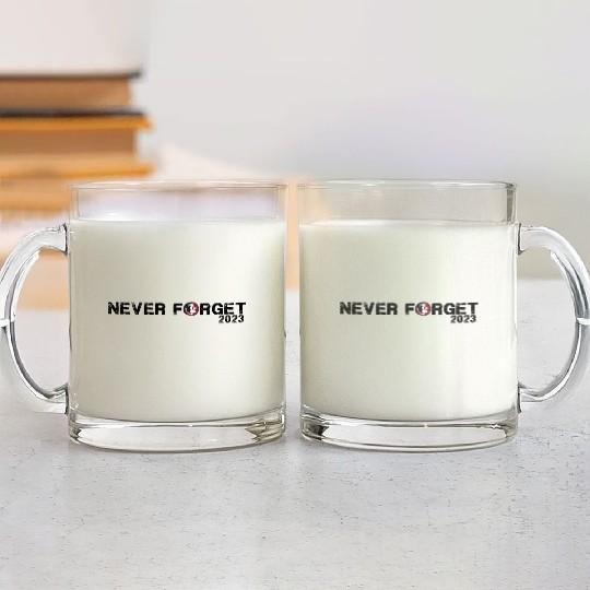 Never Forget FSU 2023 Glass Mugs