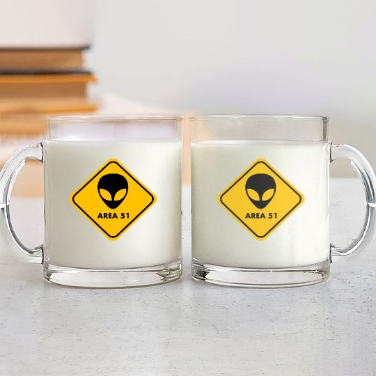 Area 51 Glass Mugs