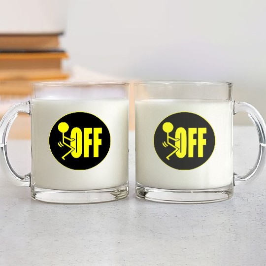 F Off ©WhiteTigerLLC.Com LIKE US ON FACEBOOK Glass Mugs