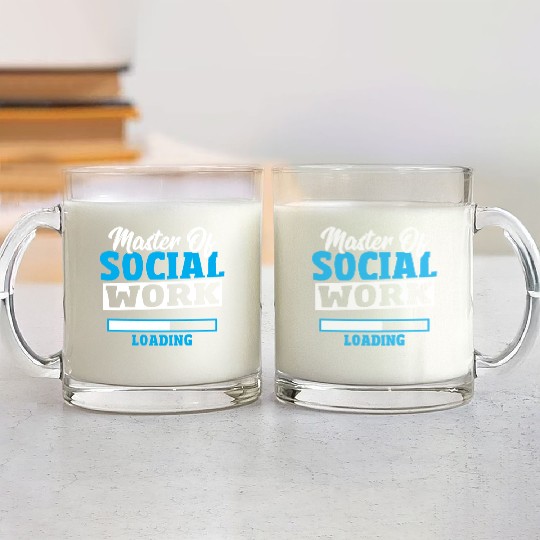 Caseworker Political Science Social Worker Glass Mugs