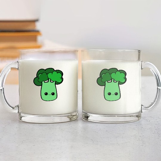 Cute Loves Broccoli Veggie Gardening Adult Kids To Glass Mugs