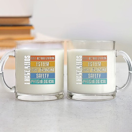 School Psych I Have Needs Psychologist Counseling Glass Mugs